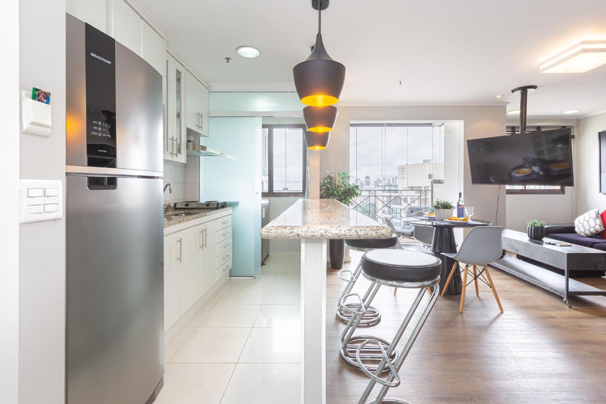 Apartamento Easy Star - Lindo Flat Na Olimpia - Yw01g São Paulo