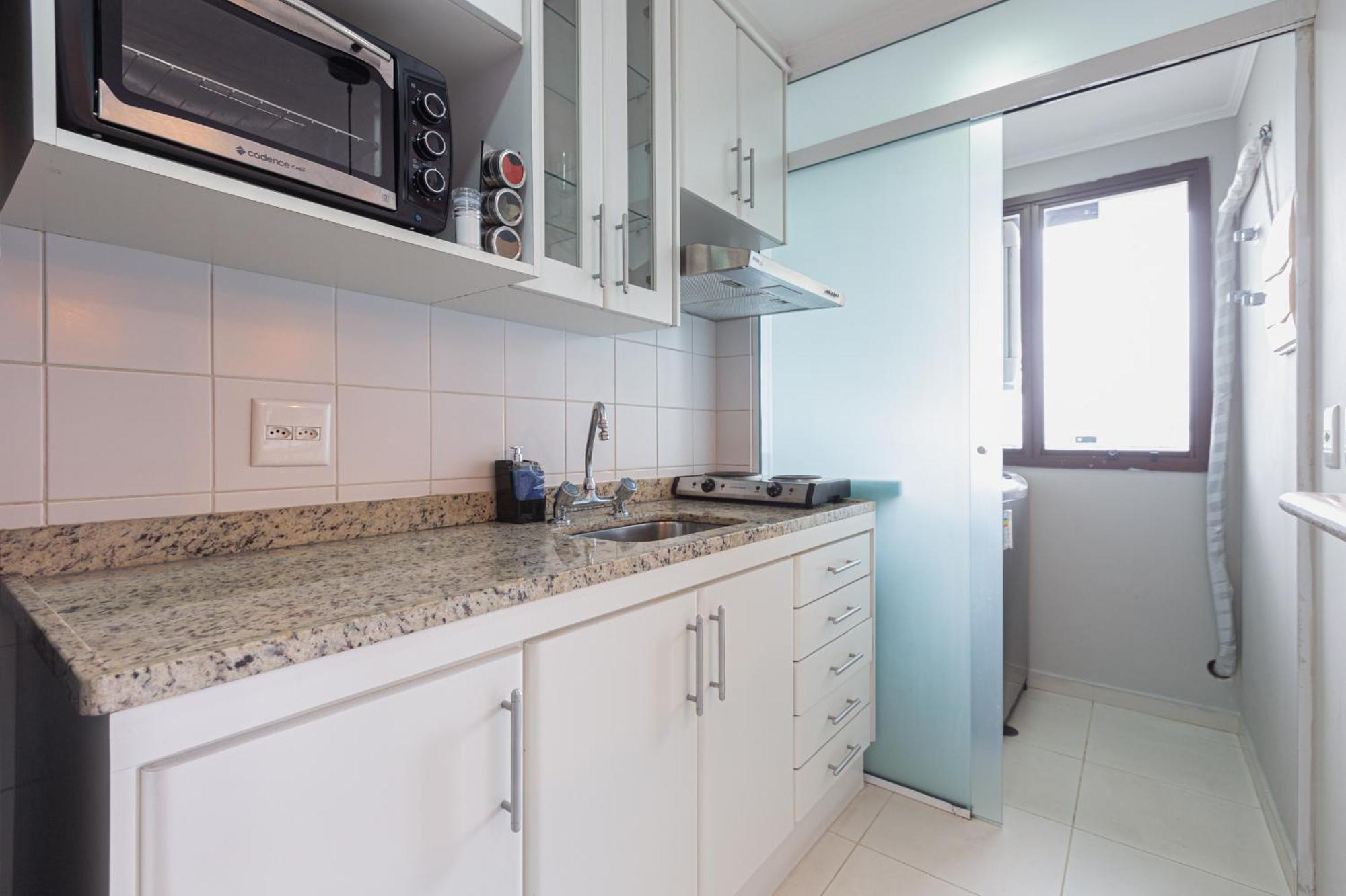 Apartamento Easy Star - Lindo Flat Na Olimpia - Yw01g *